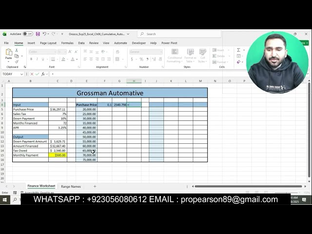 Exp25_Excel_Ch06_Cumulative_AutoSales | exp25 excel chapter 6 autosales.xlsx | Cumulative_AutoSales