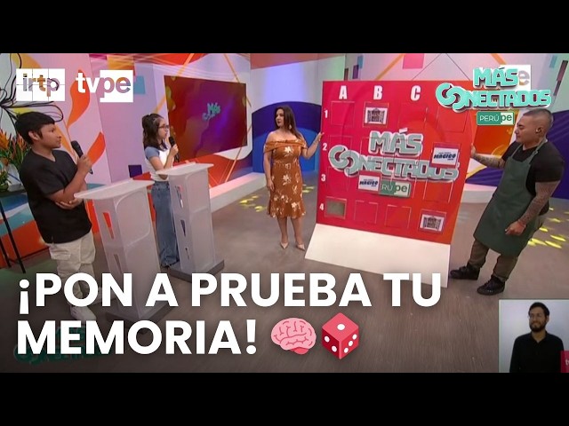 Memory game on "Más conectados": can you remember all the pieces?
