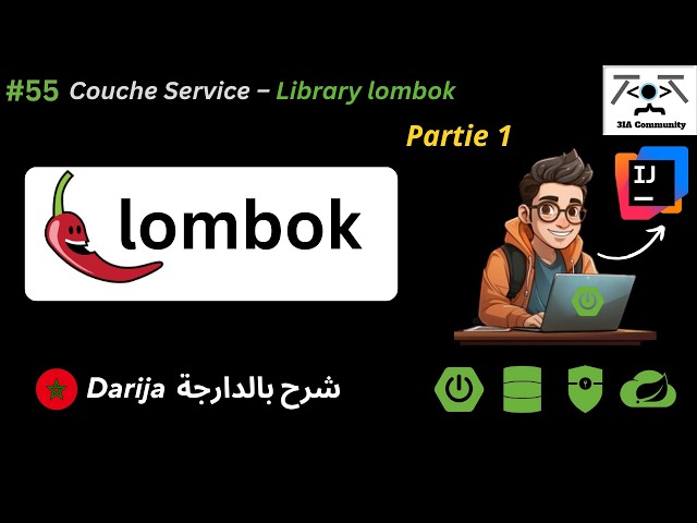 #55 💼 Lombok Library – Part 1 | @Getter @Setter @NoArgsConstructor @AllArgsConstructor | Spring Boot