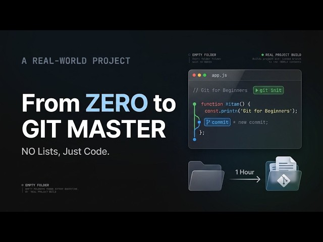 Git Basics for Beginners: Init, Commit, Branch, Merge & Remotes