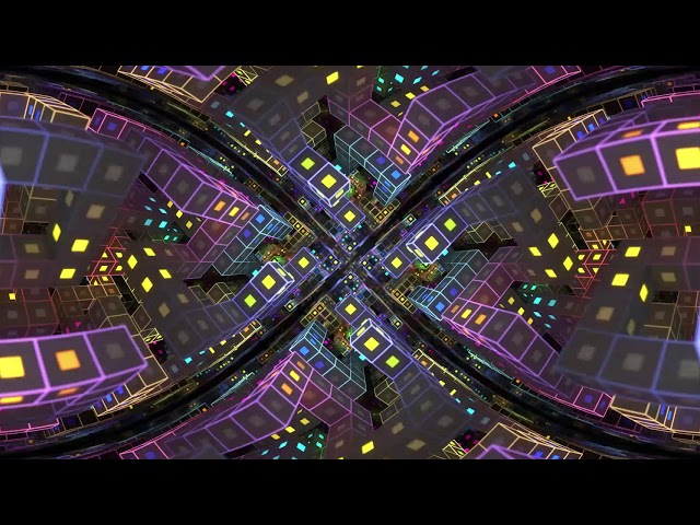 VR VJ Loop: DMTetrisVR