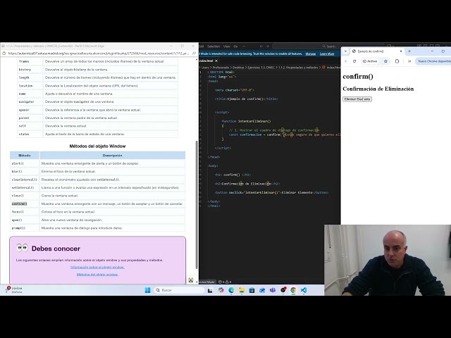 1.1.2. Propiedades y métodos. Prof. Ingeniero Informático Eduardo Rojo Sánchez