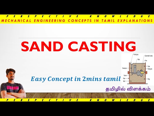 what is sand casting in Tamil | types of casting | sand casting Easy explanation | sand casting