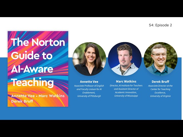 The Norton Guide to AI-Aware Teaching: Live from Perusall Exchange 2026