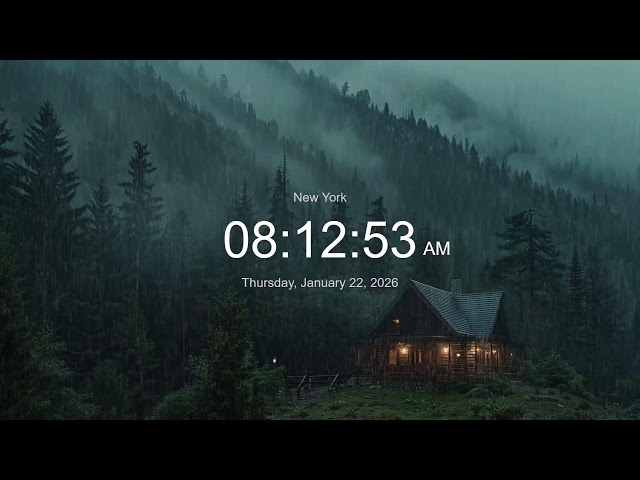 🔴 LIVE | Clock / Time in New York now / LIVE New York / what time is it now