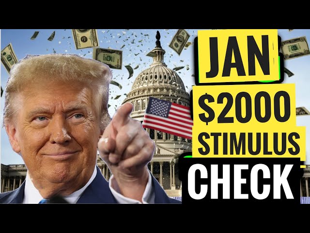 🔥BREAKING 📈$2000 Stimulus Checks💰Sent Out Immediately if?🎉+Social Security JANUARY Pay SSI,SSDI?✅