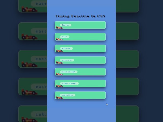 🤯 Smooth Transition Timing Function In CSS#cssanimation #css #html