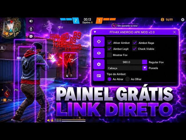 ¡XIT FF ACTUALIZADO 2026! PANEL FFH4X ANDROID / IPHONE + PROXY GRATIS 100% HS LINK DIRECTO ✅