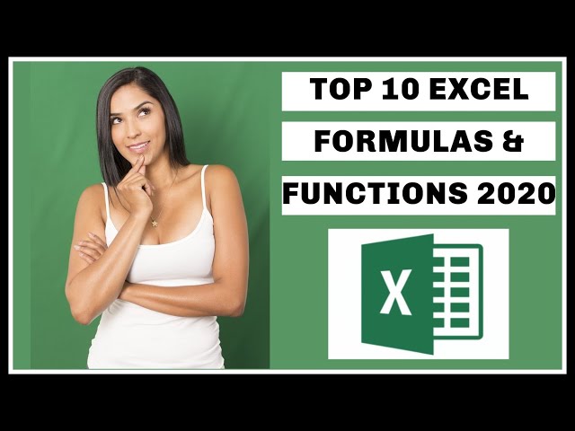 Top 10 Excel Formulas 2021