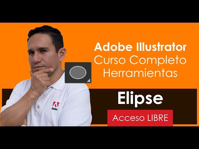 ✅✅✅Curso Completo de Adobe Illustrator CC Herramientas Elipse