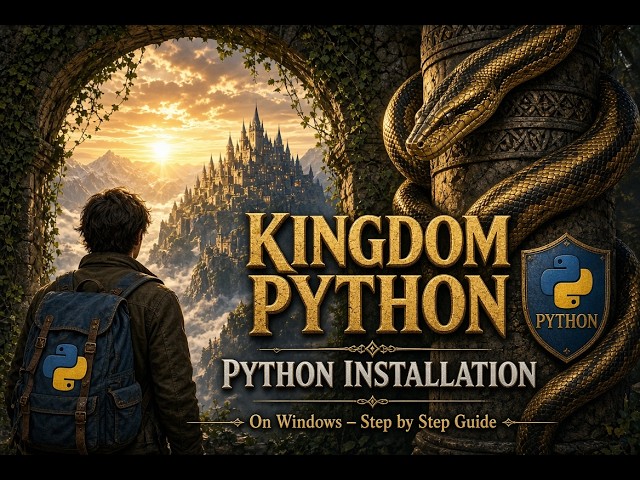 Kingdom Python | Python Installation on Windows | Step by Step Guide