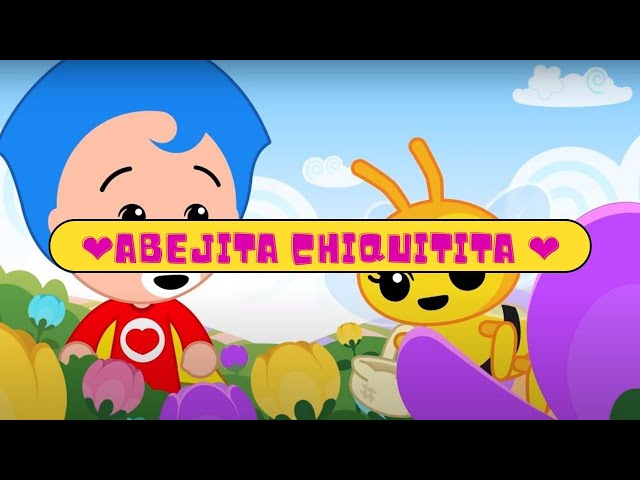PLIN PLIN abejita chiquitita - 1 HORA, haciendo polinización