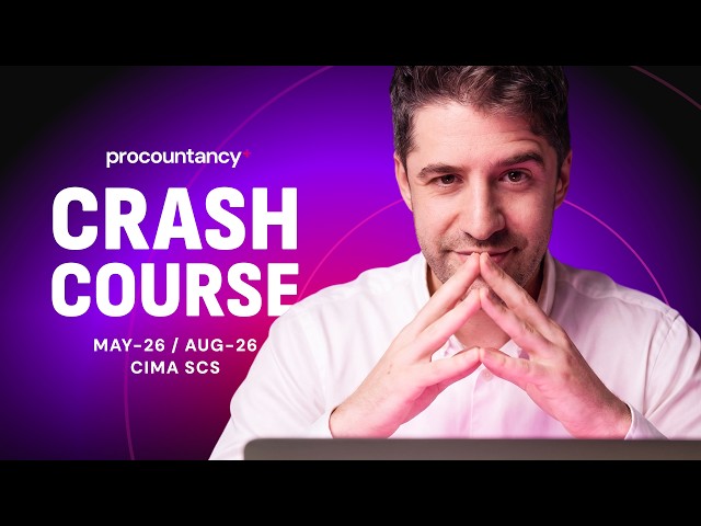 CIMA MAY-26 / AUG-26 SCS CRASH COURSE [LIVESTREAM]