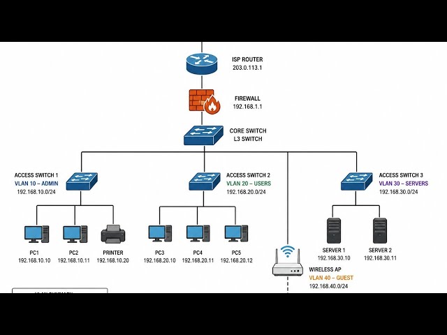 Computer Network Topology Explained | Bus, Star, Ring, Mesh & Tree Topology | Networking Tutorial