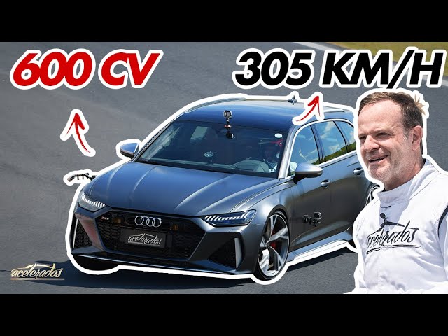 THE MOST INSANE WAGON IN THE WORLD! Rubinho accelerates the new Audi RS6 Avant - Quick Lap #224