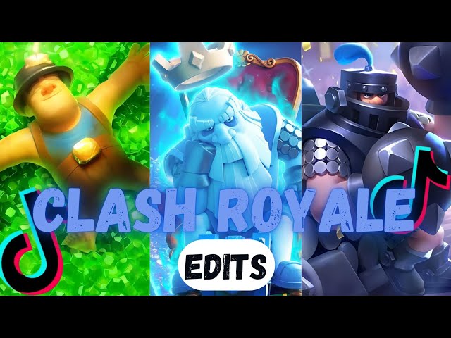 Clash Royale Edits | Viral Clash Royale Edits | Tik Tok Compilation #1🔥🐉