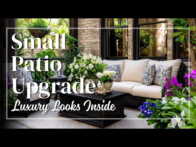 Outdoor Patio Decorating Trends 2026 – Can Small Spaces Feel Polished and Grand?