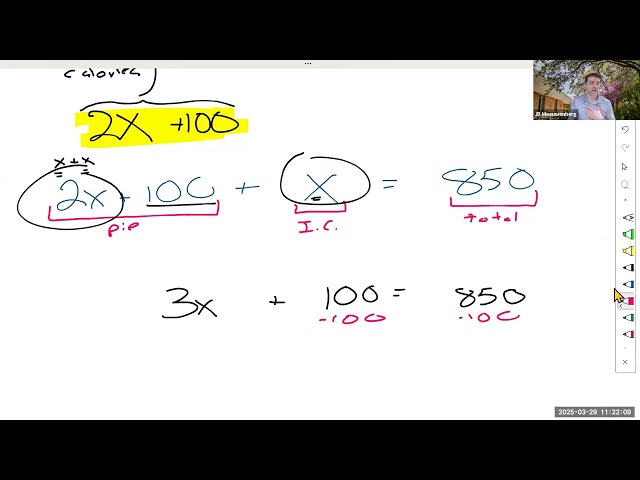 9.1c - Problem Solving with Algebra (Math 105, Math for Elementary Teachers)