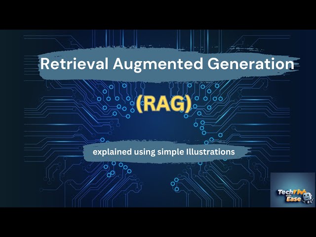 Retrieval Augmented Generation (RAG) explained with simple illustrations