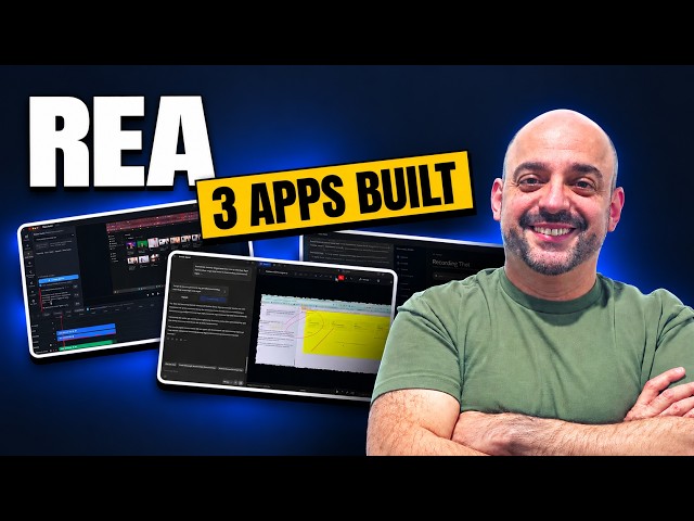 REA GitHub Tutorial: I Built 3 Apps With Reverse Engineer Anything