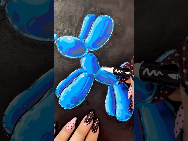 I teach you how to PAINT a 🎈BALLOON 🎈🔥 (Step by step) #drawing #tutorial