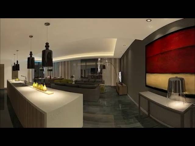 Apartment interior 360 VR