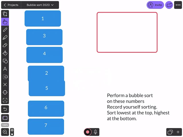 How to do a Bubble Sort GCSE Computer Science