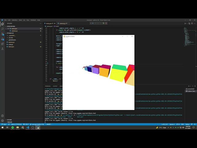 3D Python Engine Demo