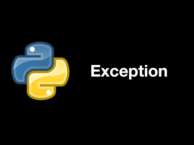EYR Python - Encapsulation 6 Exception