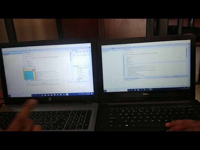 Chat application using Java socket programming