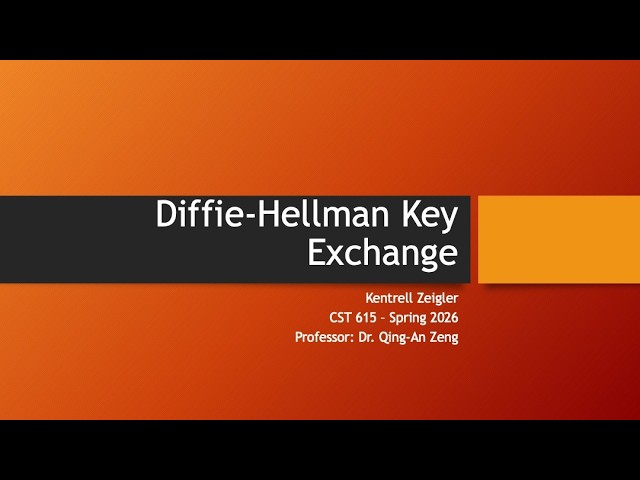 Explaining the Diffie-Hellman Key Exchange