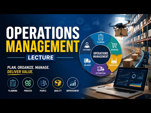 Operations Management Lecture (12 Minutes)