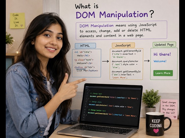 What is DOM manipulation