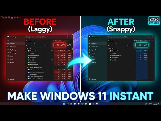 How to speed up Windows 11!