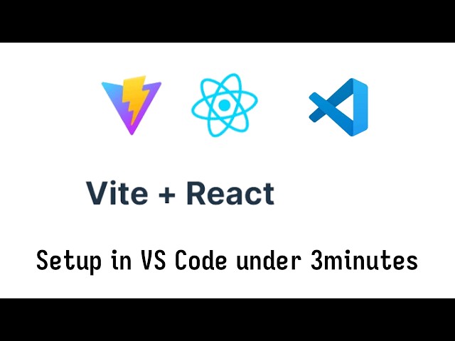 React + Vite in VS Code | Setup in Under 3 Minutes