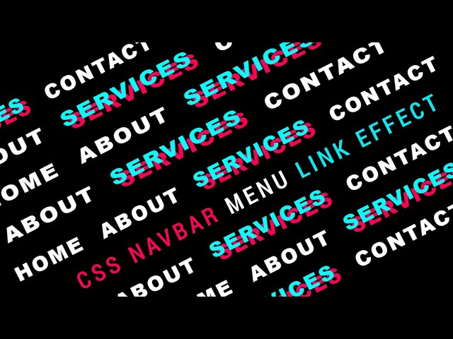 CSS Navbar Menu Link Effect. Tutorial for beginners. #html #css #navbar #link #effect #fyp #ui #ux 