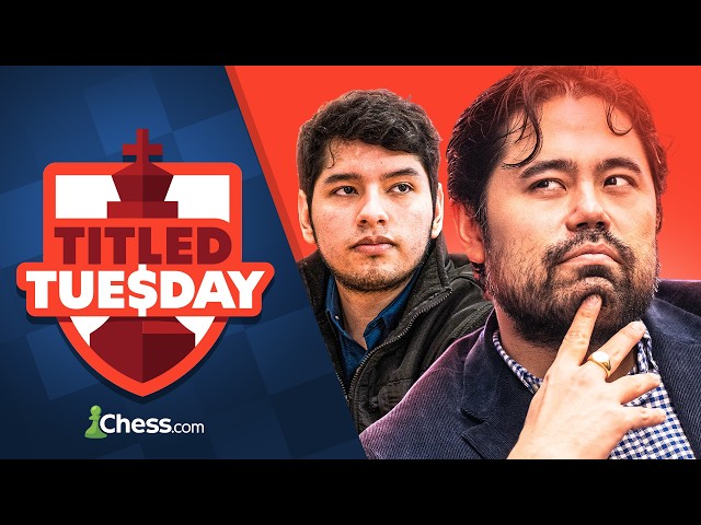 TITLED TUESDAY | Hikaru Joins The Best Weekly Speed Chess Event!!