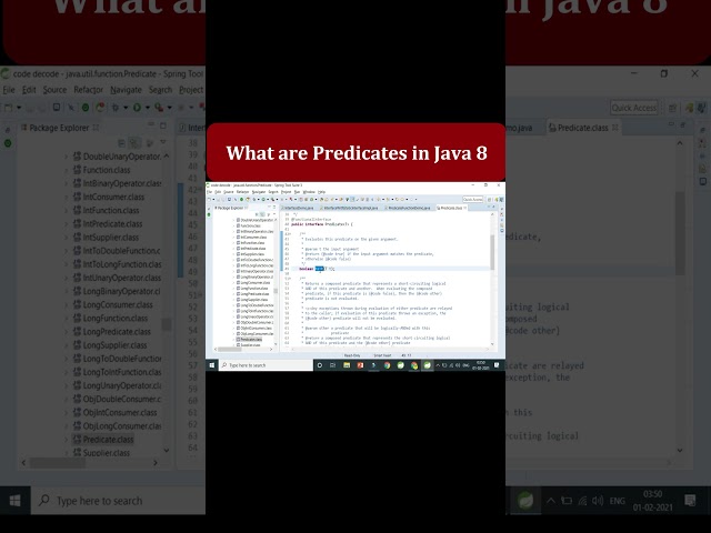 What are predicates in Java 8 | Interview Questions and Answers | Code Decode #shorts