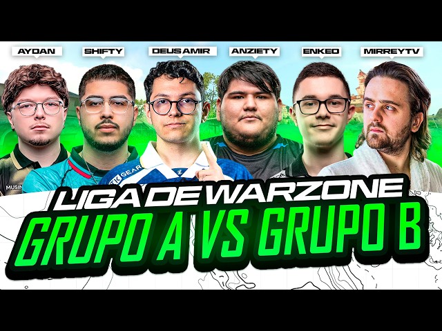 🔴 LIGA DE WARZONE PCL $60K - GRUPO A VS GRUPO B