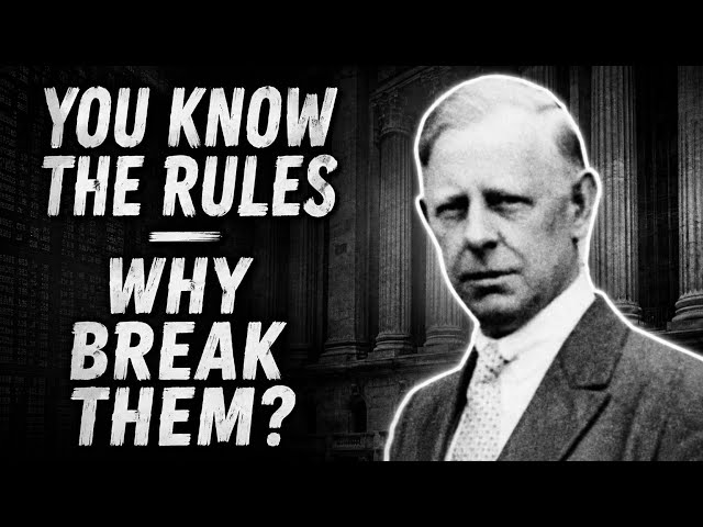 Jesse Livermore | Why You Keep Breaking Trading Rules You Already Know