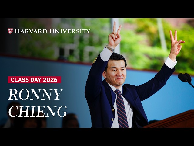 Ronny Chieng Address | Harvard Class Day 2026