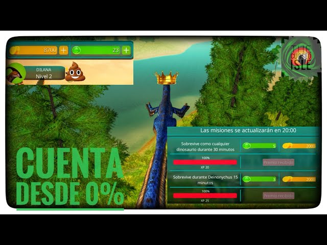 🗣️ EMPECÉ DESDE CERO DE TCI🦖, NO ME IMAGINABA LO DIFÍCIL QUE ERA!!  (THE CURSED ISLE 🦖🤩🔥)