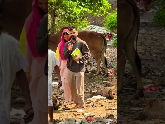 Virat Kohli and Anushka Sharma in Vrindavan: Virushka reach out to seek blessings from Premanand ...