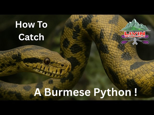 Watching a Pro Capture a Massive Burmese Python