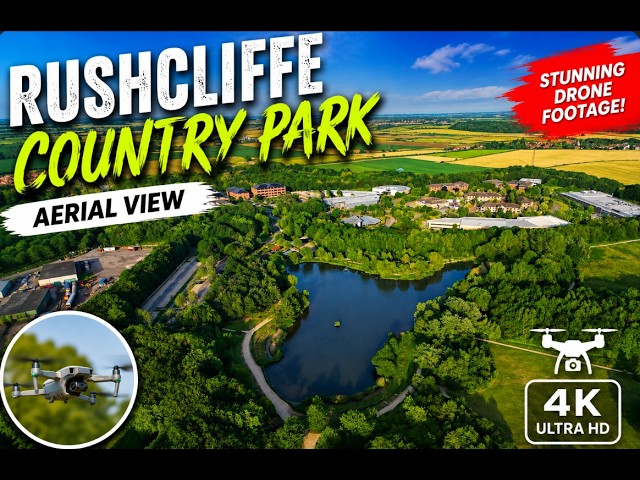 Rushcliffe Country Park - Aerial View