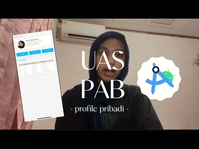 UAS PEMOGRAMAN APLIKASI BERGERAK - PROFILE PRIBADI