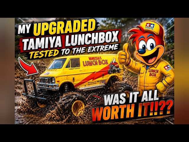 My Upgraded Tamiya Luncbox... Tested To The Extreme... Was It All Worth It!!?? #tamiya #rc045