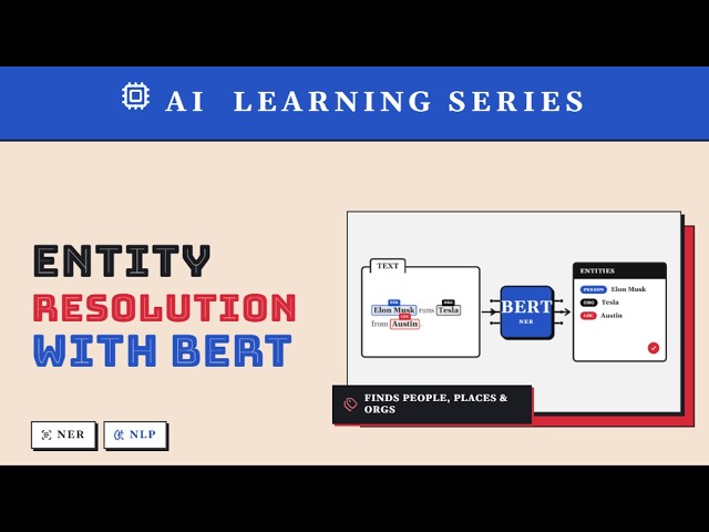 AI Learning Series - Performing Named Entity Recognition using BERT model