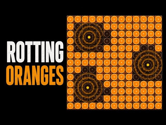 Rotting Oranges - LeetCode 994 | Multi-Source BFS in Java, C++, Python & C