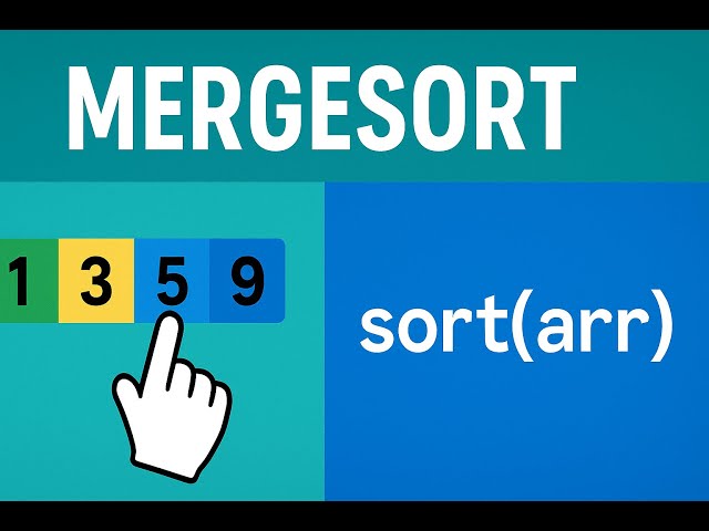 Merge Sort -- The Lazy Way and The Logic Way || PLAY WITH PY